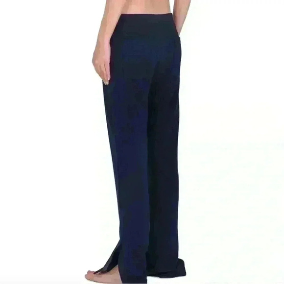 NWT Tate Jones Lounge Cozy Set Crew Sweatshirt + Side Slit Sweat Navy Si… - Picture 2 of 13